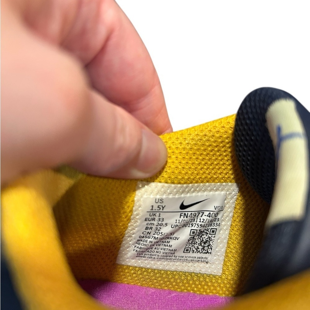 Nike “Welcome to Camp” shoes 1.5Y - Picture 6 of 10